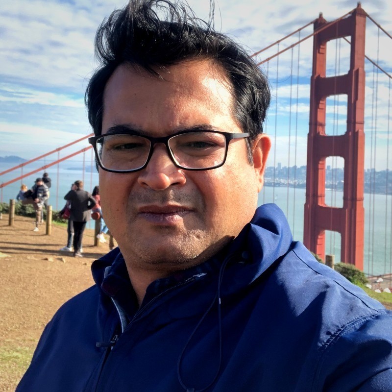 Portrait of Ashok Kumar Dwivedi